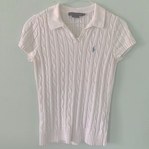 Ralph Lauren Knit Polo Shirt-Womens